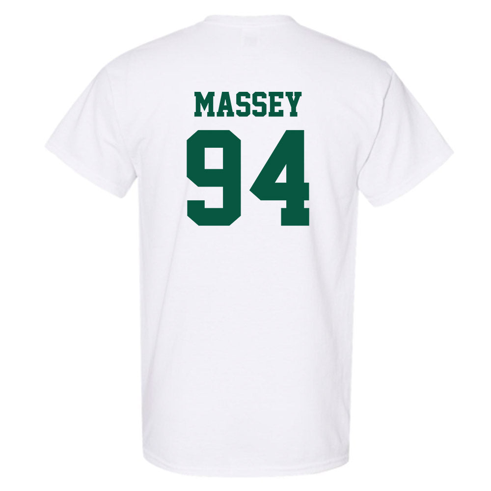 UNC Charlotte - NCAA Football : Takeo Massey - Classic Shersey T-Shirt-1