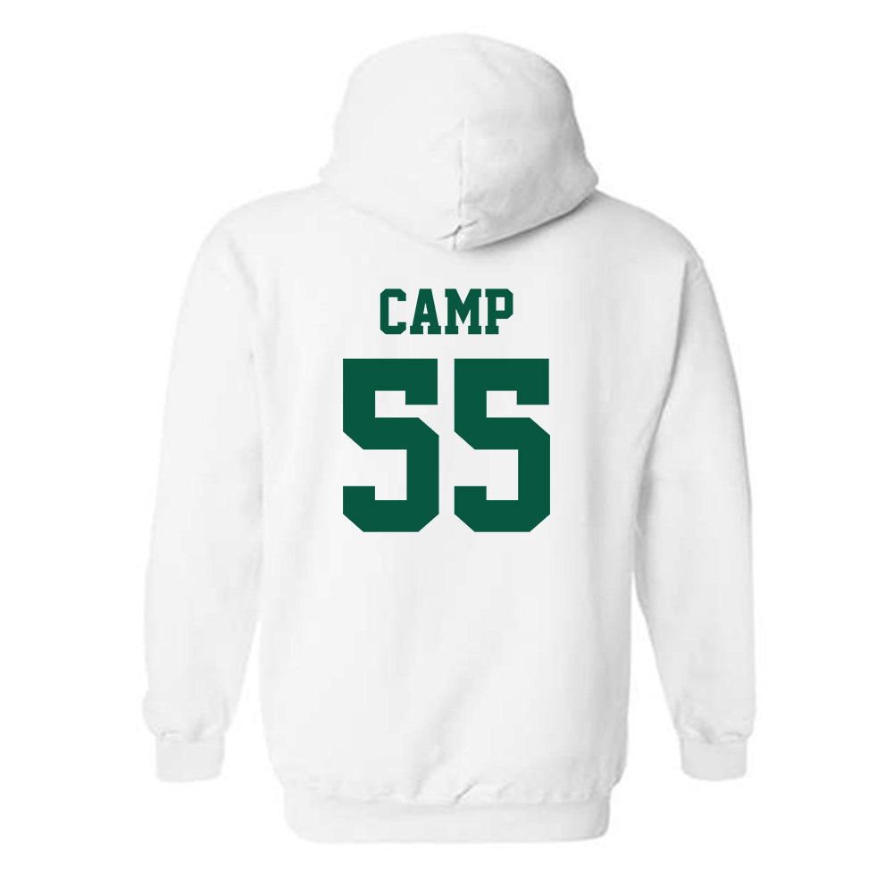 UNC Charlotte - NCAA Baseball : AJ Camp - Classic Shersey Hooded Sweatshirt-1