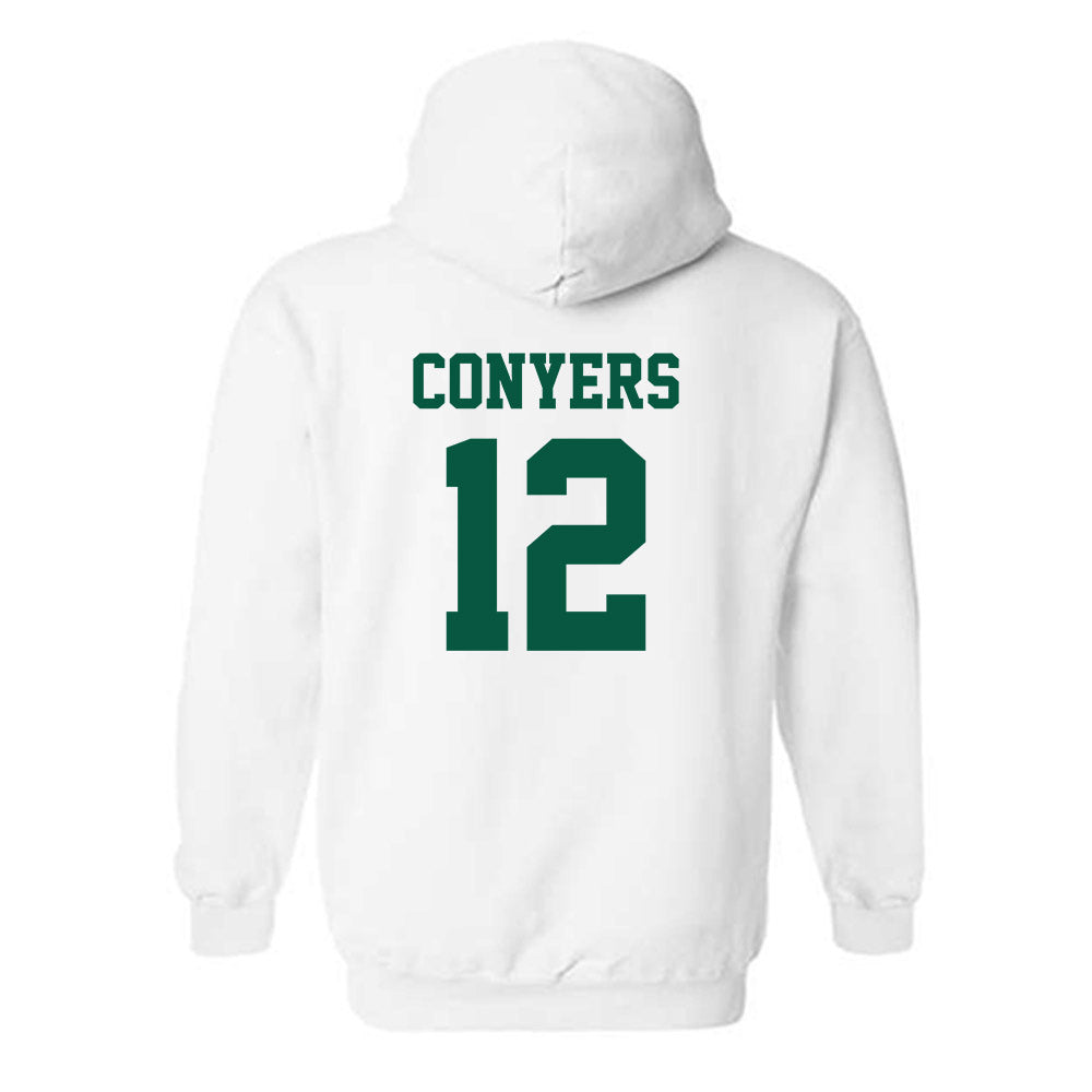 UNC Charlotte - NCAA Men's Basketball : Arden Conyers - Classic Shersey Hooded Sweatshirt-1