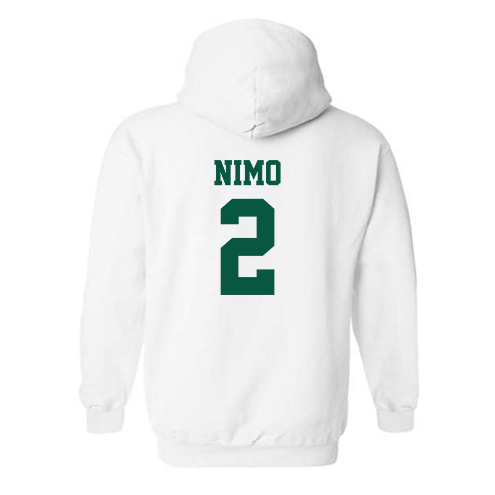 UNC Charlotte - NCAA Women's Basketball : Karen Nimo - Classic Shersey Hooded Sweatshirt-1