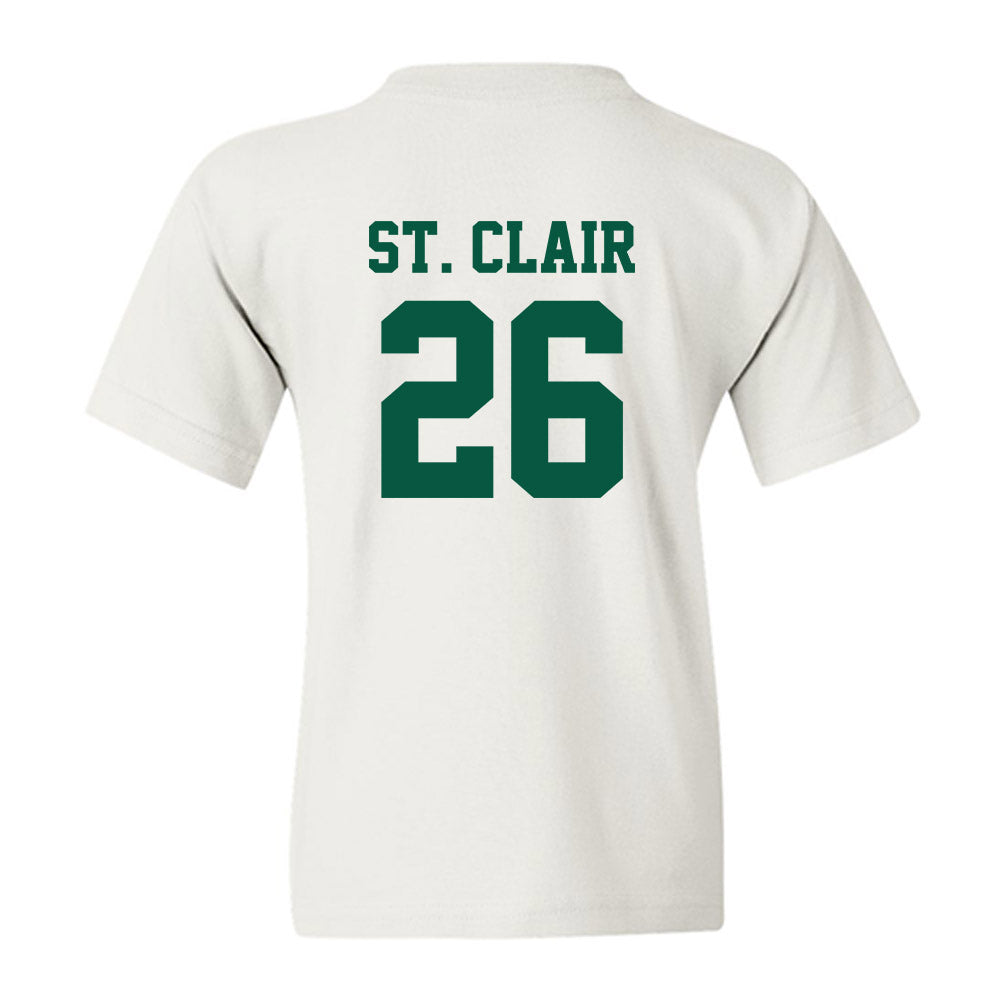 UNC Charlotte - NCAA Football : Devon St. Clair - Classic Shersey Youth T-Shirt-1