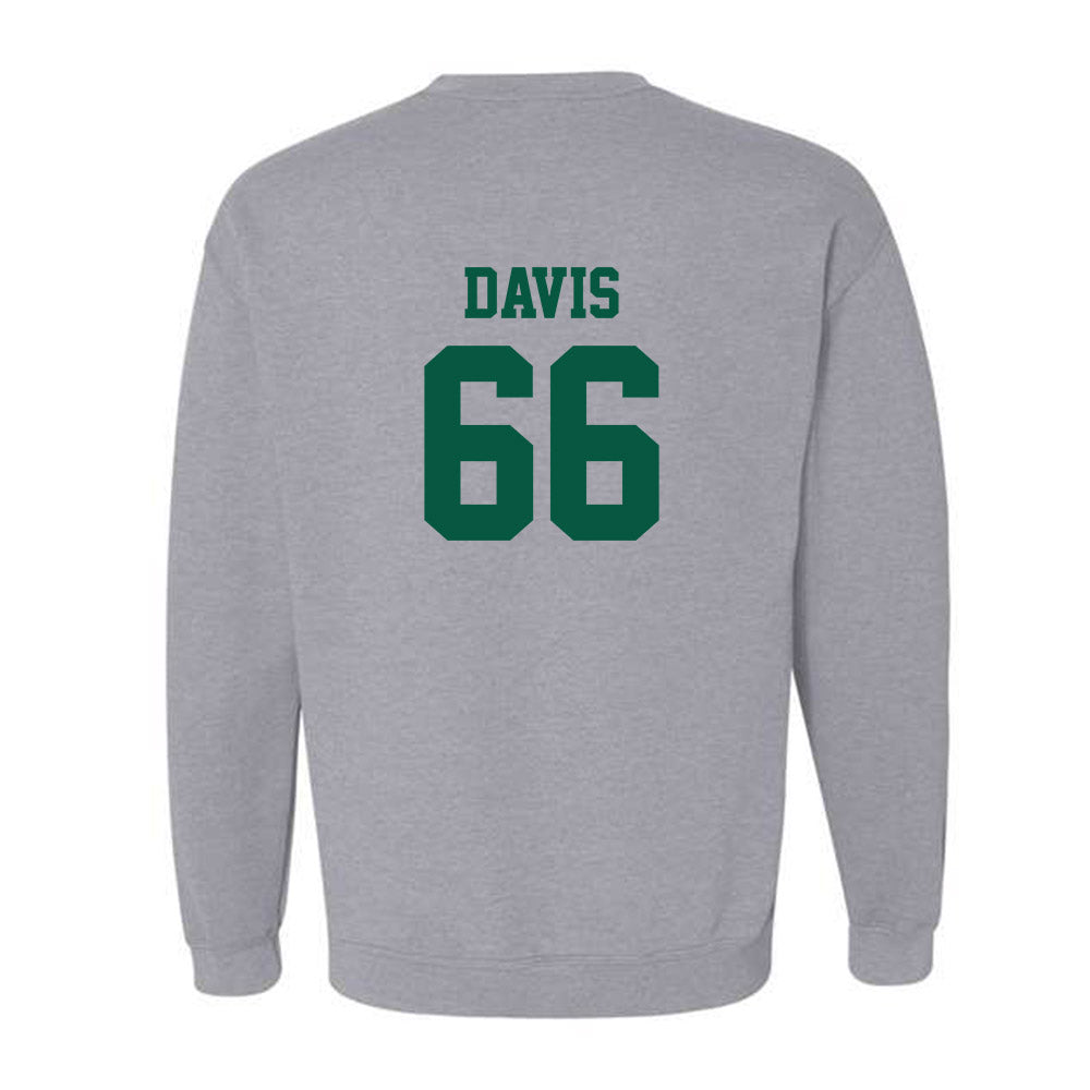 UNC Charlotte - NCAA Football : Omarion Davis - Classic Shersey Crewneck Sweatshirt-1