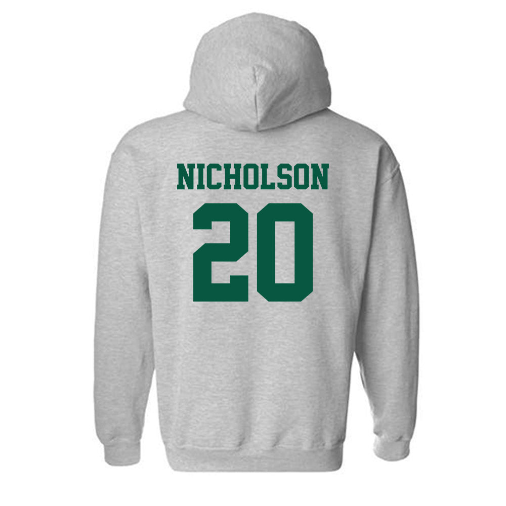 UNC Charlotte - NCAA Football : Donte Nicholson - Classic Shersey Hooded Sweatshirt-1