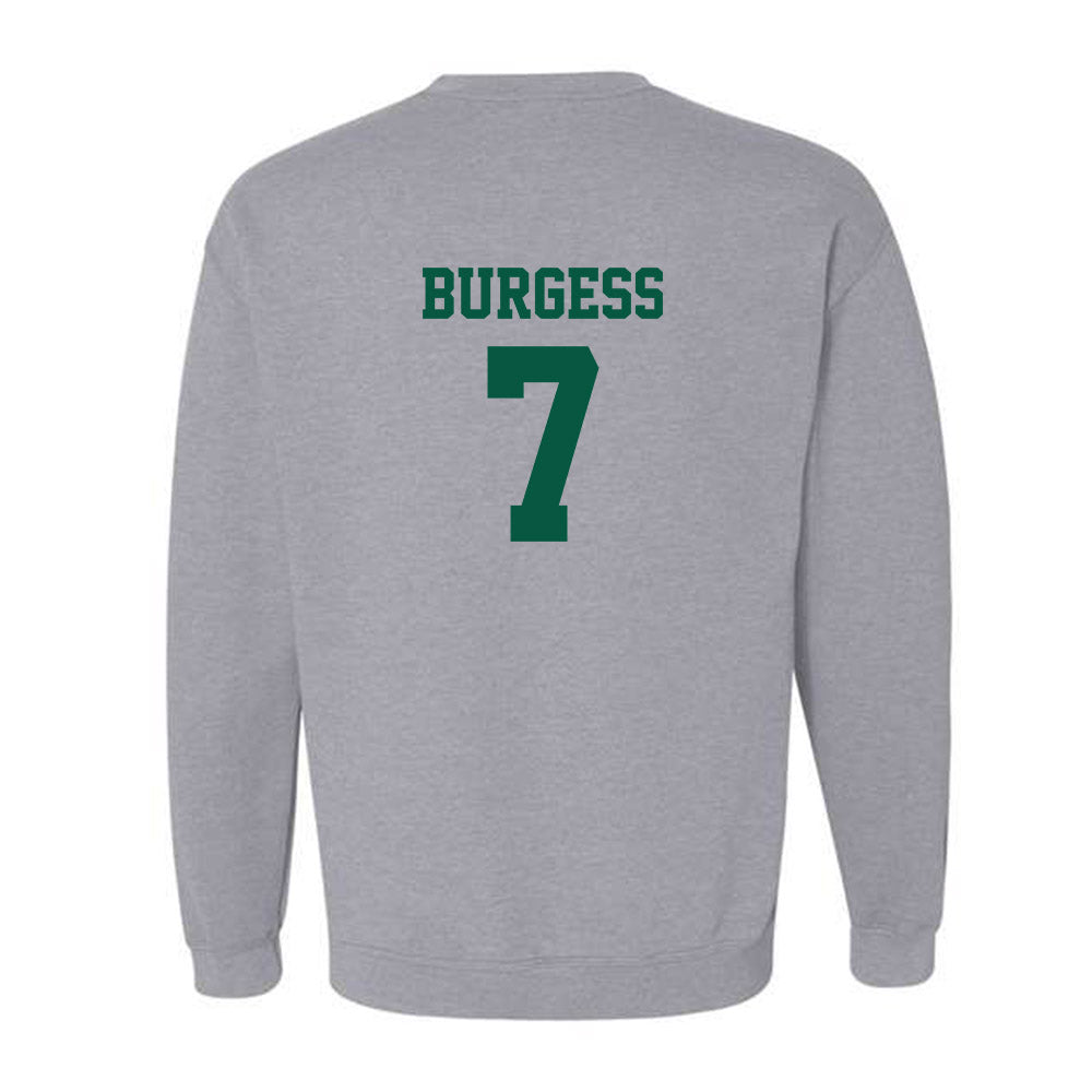 UNC Charlotte - NCAA Football : DJ Burgess - Classic Shersey Crewneck Sweatshirt-1