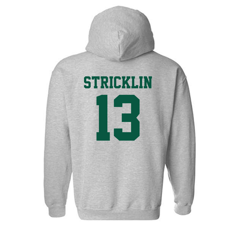UNC Charlotte - NCAA Baseball : Cale Stricklin - Classic Shersey Hooded Sweatshirt-1