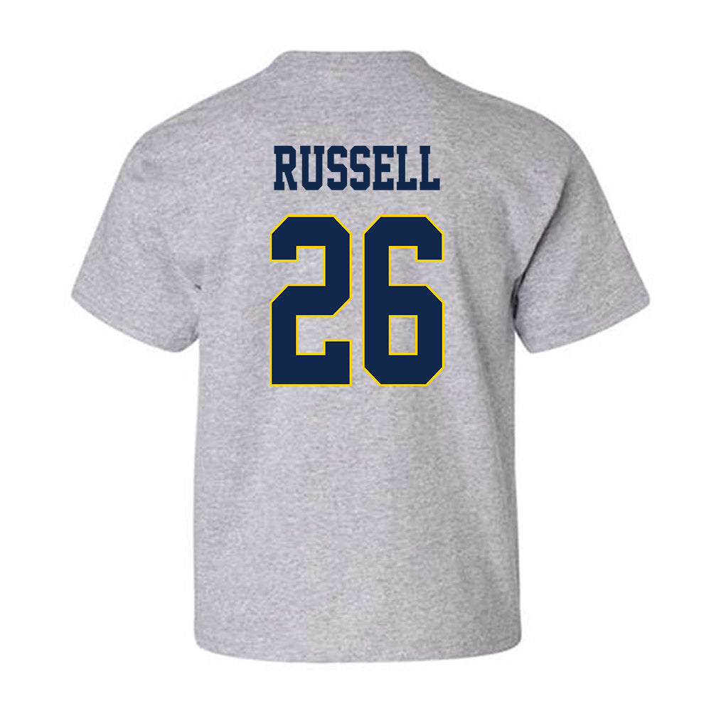 UCSD - NCAA Baseball : Ethan Russell - Classic Fashion Shersey Youth T-Shirt-1