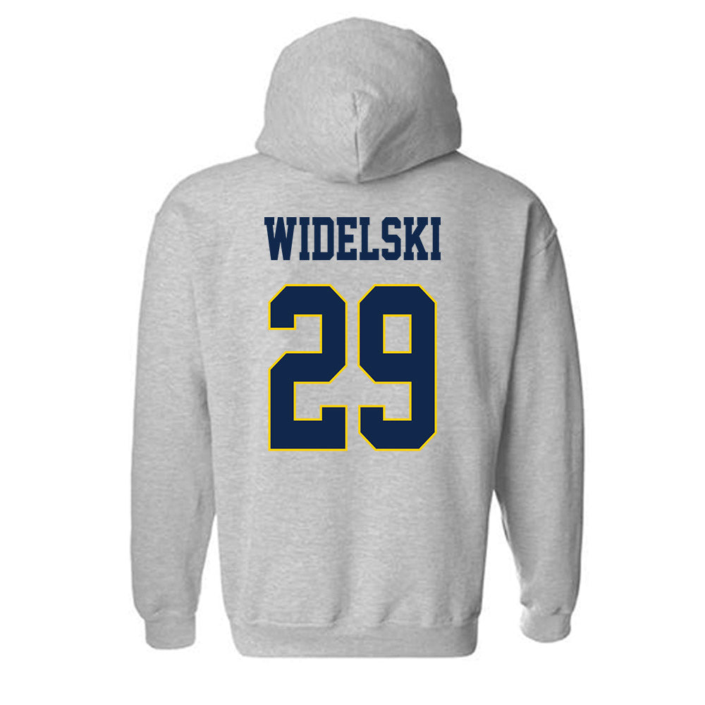 UCSD - NCAA Baseball : Nathaniel Widelski - Classic Fashion Shersey Hooded Sweatshirt-1