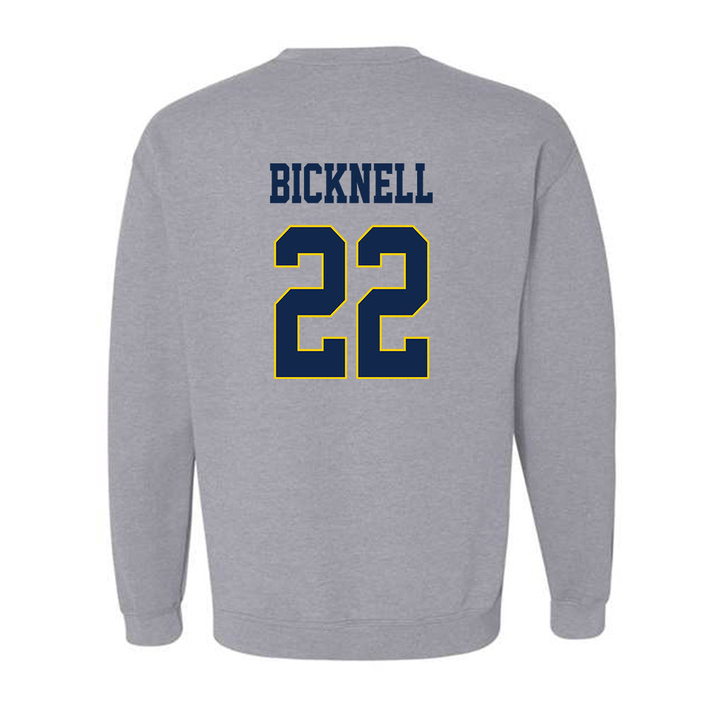 UCSD - NCAA Baseball : Drake Bicknell - Classic Fashion Shersey Crewneck Sweatshirt-1