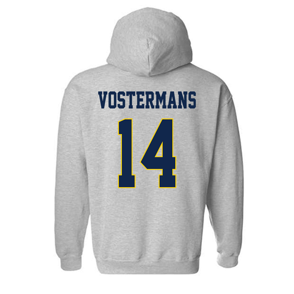 UCSD - NCAA Women's Soccer : Kiki Vostermans - Classic Fashion Shersey Hooded Sweatshirt-1