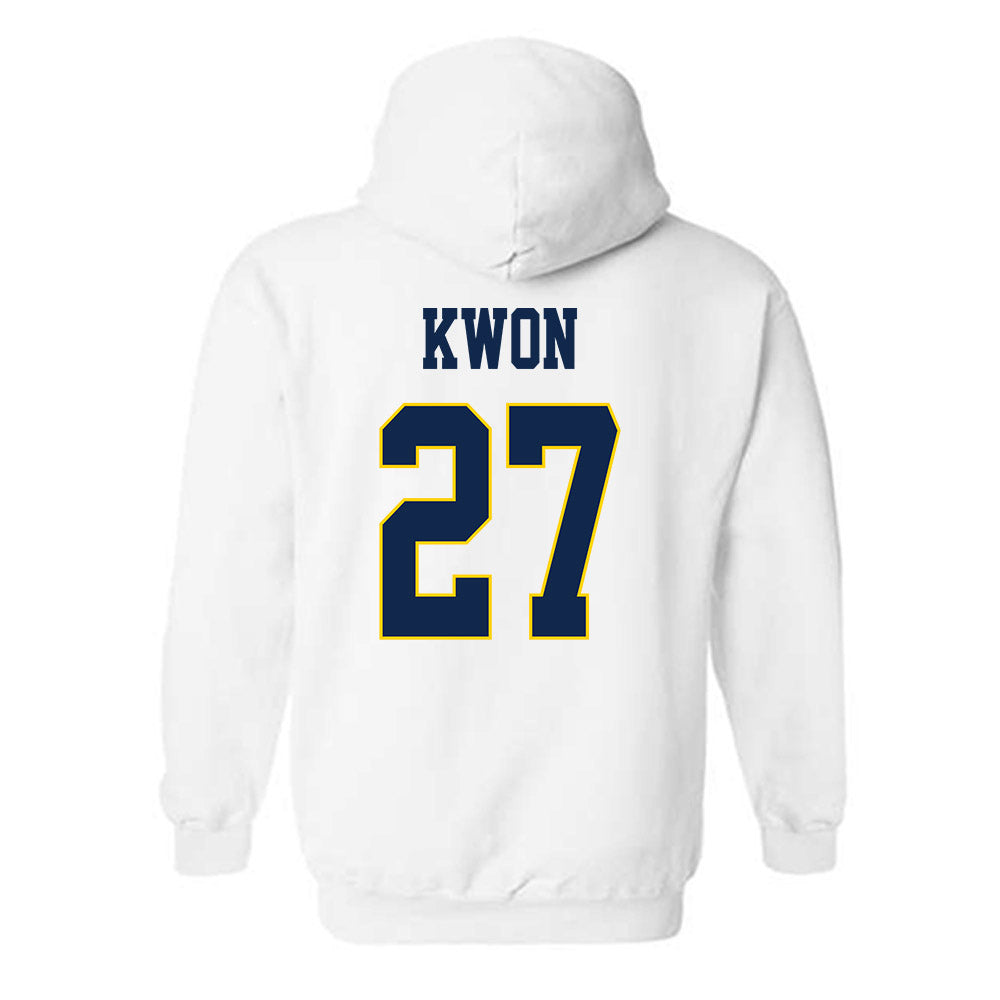 UCSD - NCAA Women's Soccer : Sophia Kwon - Classic Fashion Shersey Hooded Sweatshirt-1