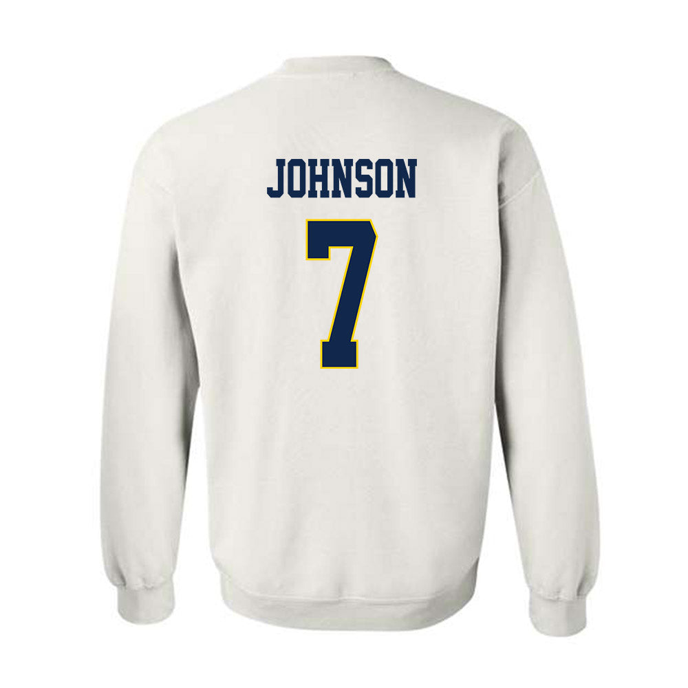 UCSD - NCAA Women's Volleyball : Madison Johnson - Classic Fashion Shersey Crewneck Sweatshirt-1