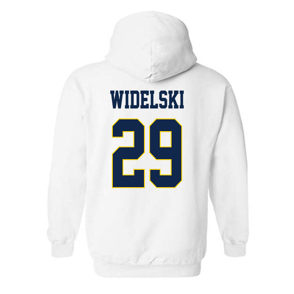 UCSD - NCAA Baseball : Nathaniel Widelski - Classic Fashion Shersey Hooded Sweatshirt-1