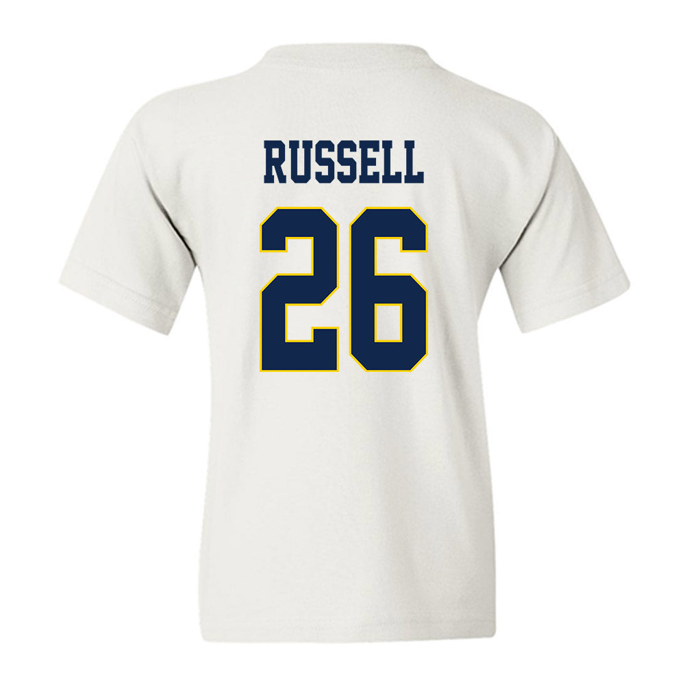 UCSD - NCAA Baseball : Ethan Russell - Classic Fashion Shersey Youth T-Shirt-1