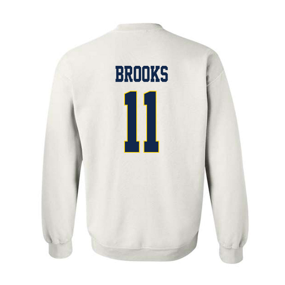 UCSD - NCAA Men's Basketball : Jasen Brooks - Classic Fashion Shersey Crewneck Sweatshirt-1