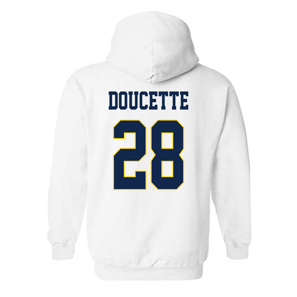 UCSD - NCAA Softball : Alyssa Doucette - Classic Fashion Shersey Hooded Sweatshirt-1