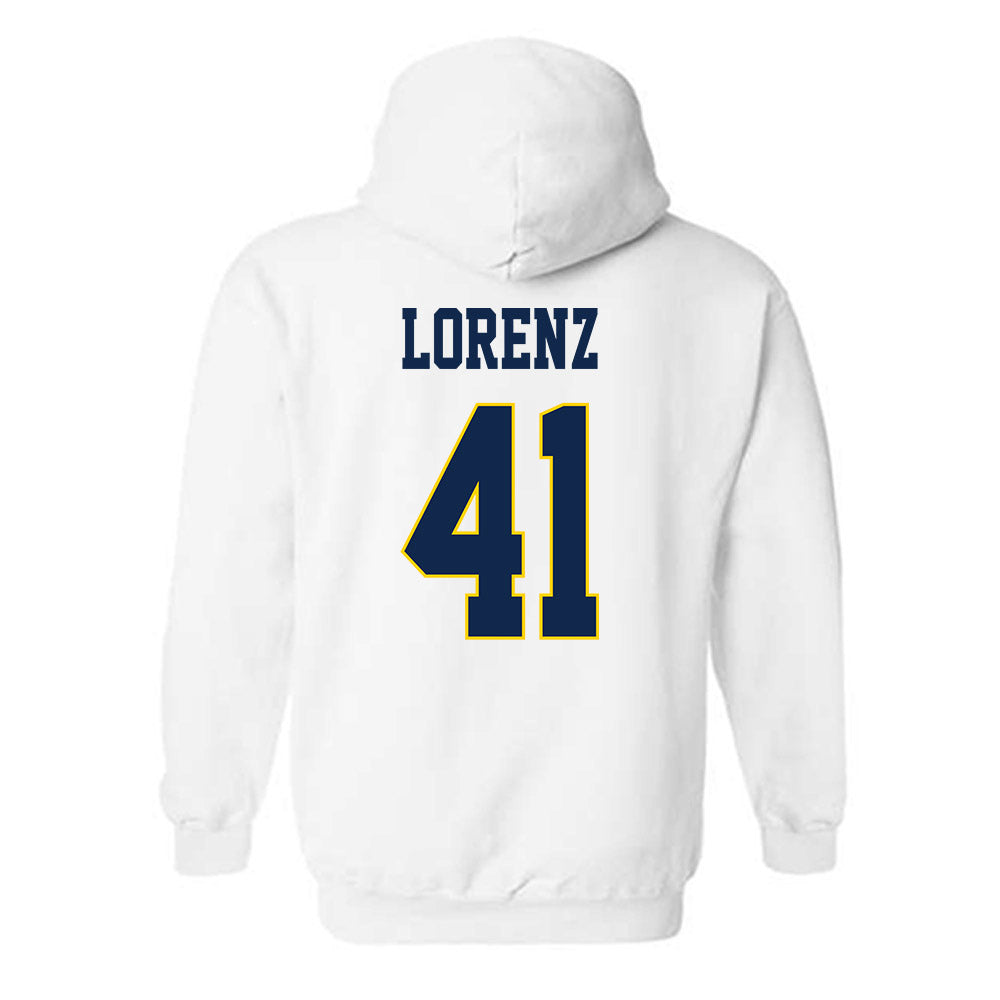 UCSD - NCAA Baseball : Jack Lorenz - Classic Fashion Shersey Hooded Sweatshirt-1