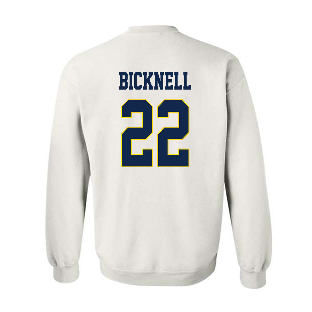 UCSD - NCAA Baseball : Drake Bicknell - Classic Fashion Shersey Crewneck Sweatshirt-1