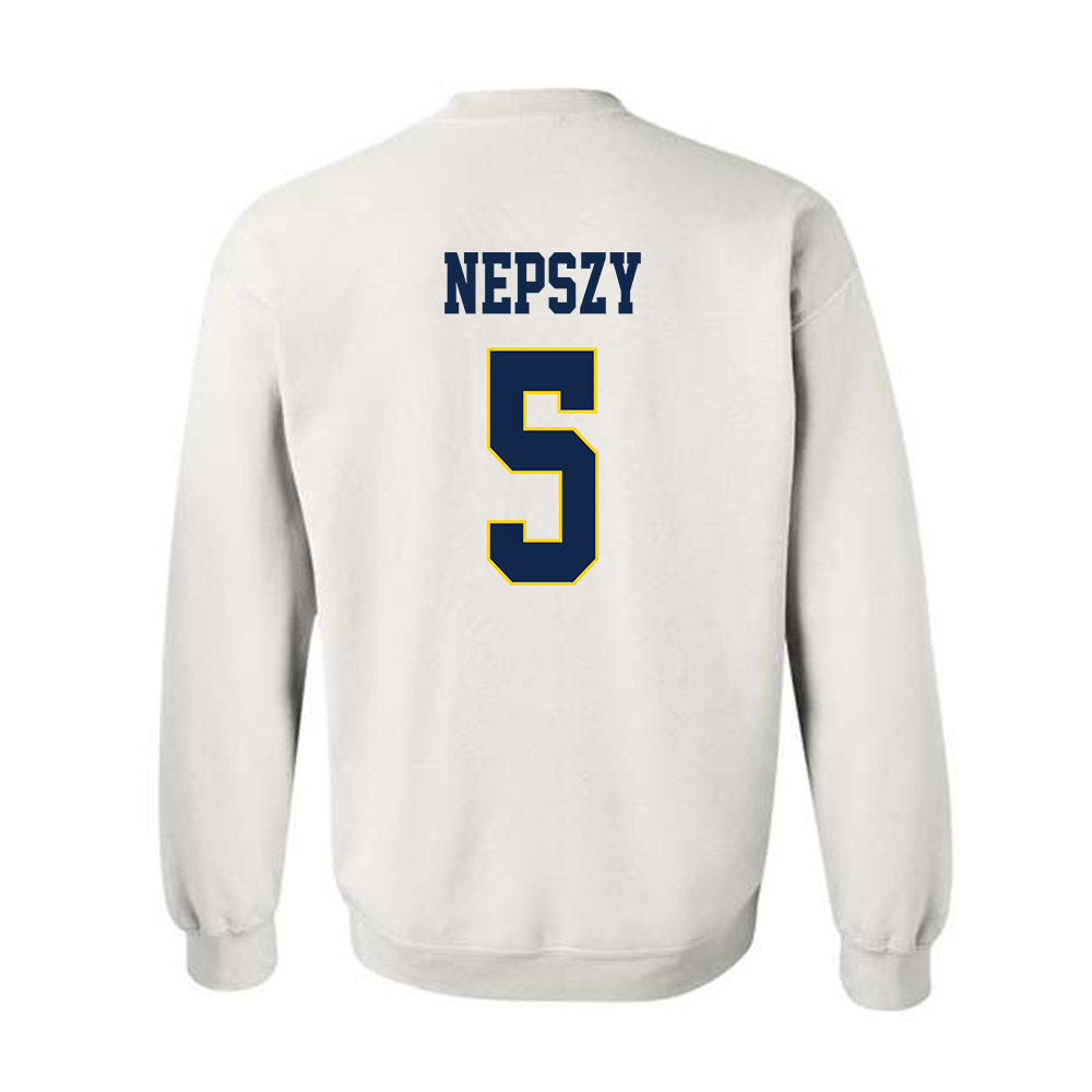 UCSD - NCAA Women's Volleyball : Maija Nepszy - Classic Fashion Shersey Crewneck Sweatshirt-1