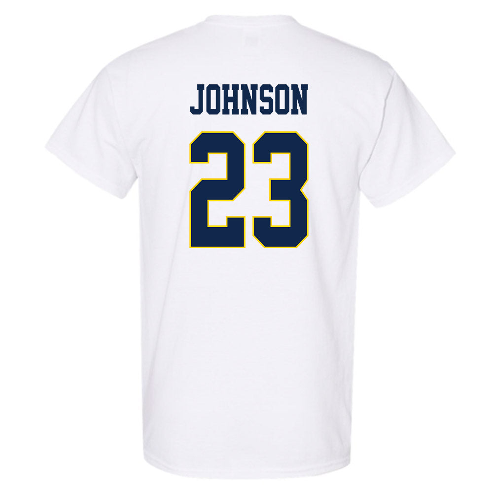 UCSD - NCAA Men's Basketball : Trap Johnson - Classic Fashion Shersey T-Shirt-1