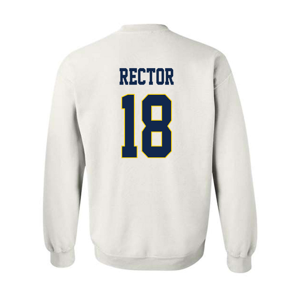 UCSD - NCAA Baseball : Trevor Rector - Classic Fashion Shersey Crewneck Sweatshirt-1