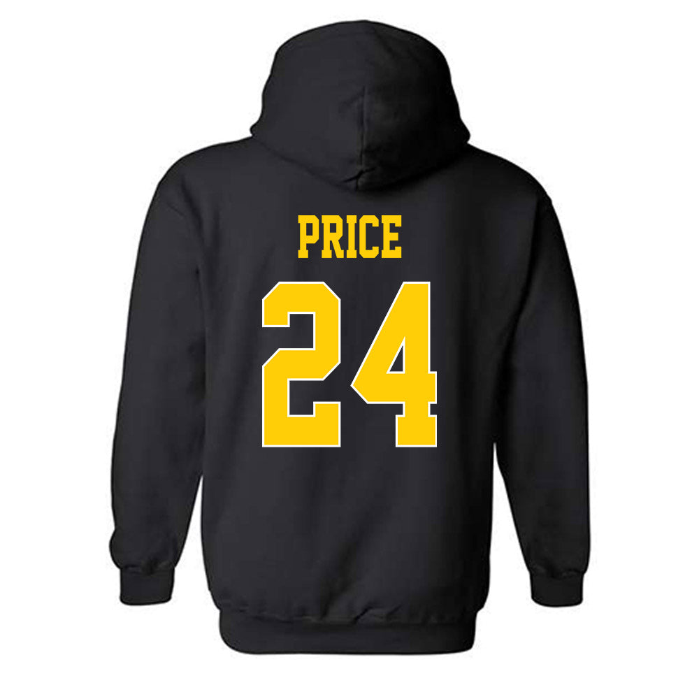 UCSD - NCAA Women's Basketball : Niya Price - Classic Fashion Shersey Hooded Sweatshirt-1