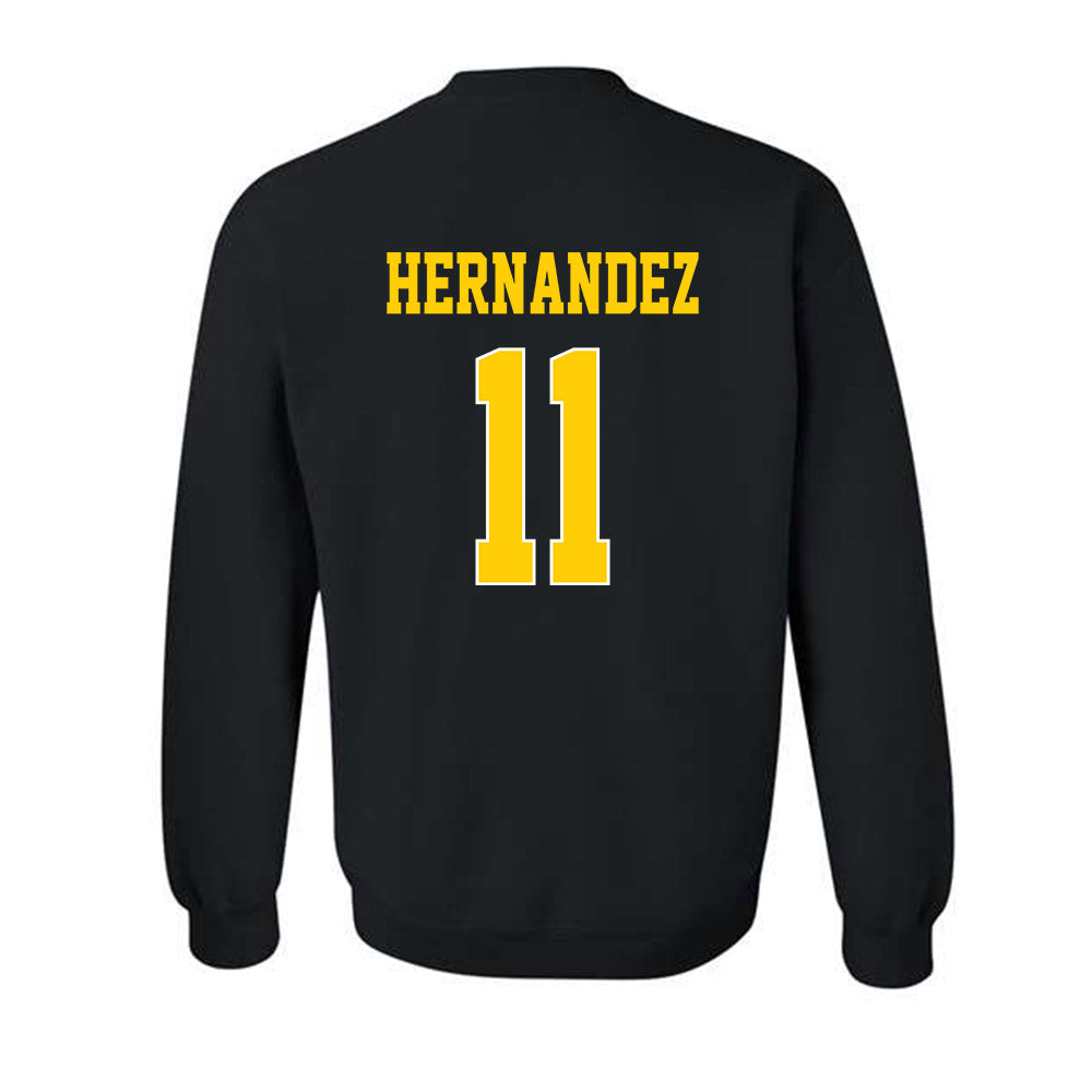 UCSD - NCAA Women's Volleyball : Katelyn Hernandez - Classic Fashion Shersey Crewneck Sweatshirt-1
