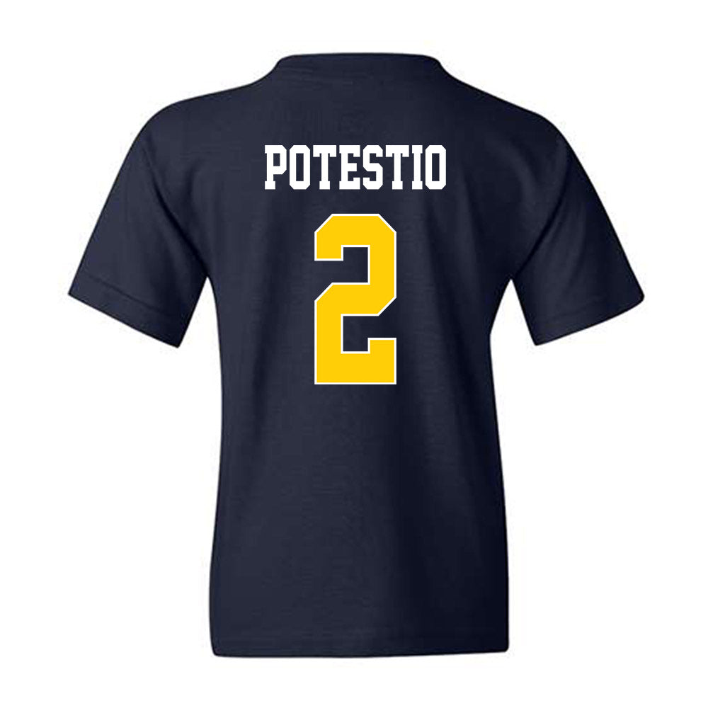 UCSD - NCAA Baseball : Anthony Potestio - Classic Shersey Youth T-Shirt-1