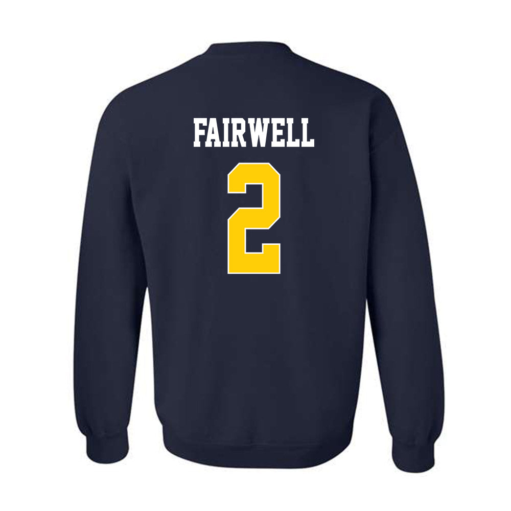 UCSD - NCAA Women's Basketball : Michaela Fairwell - Classic Shersey Crewneck Sweatshirt-1