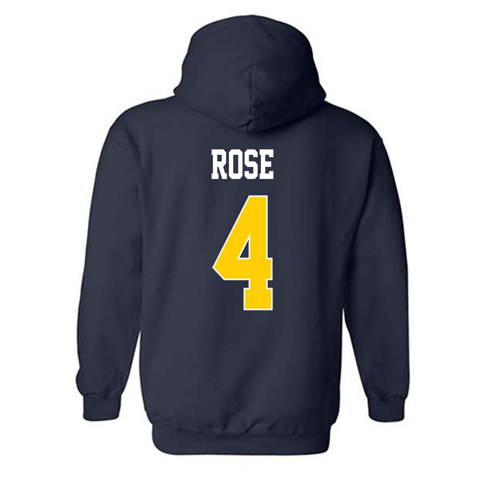 UCSD - NCAA Women's Basketball : Makayla Rose - Classic Shersey Hooded Sweatshirt-1