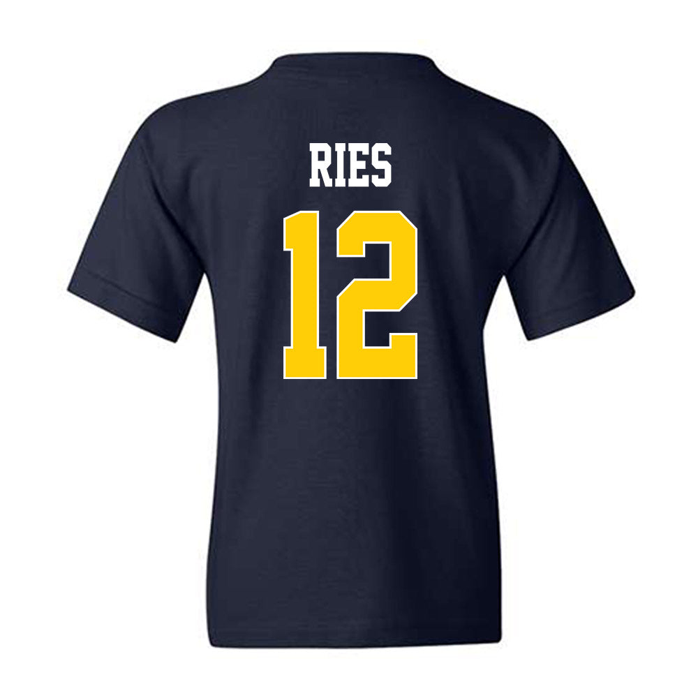 UCSD - NCAA Baseball : Nathan Ries - Classic Shersey Youth T-Shirt-1