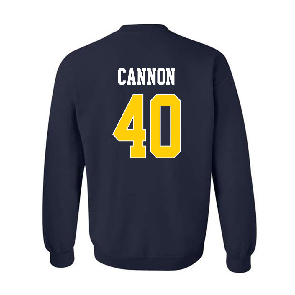 UCSD - NCAA Baseball : Shane Cannon - Classic Shersey Crewneck Sweatshirt-1