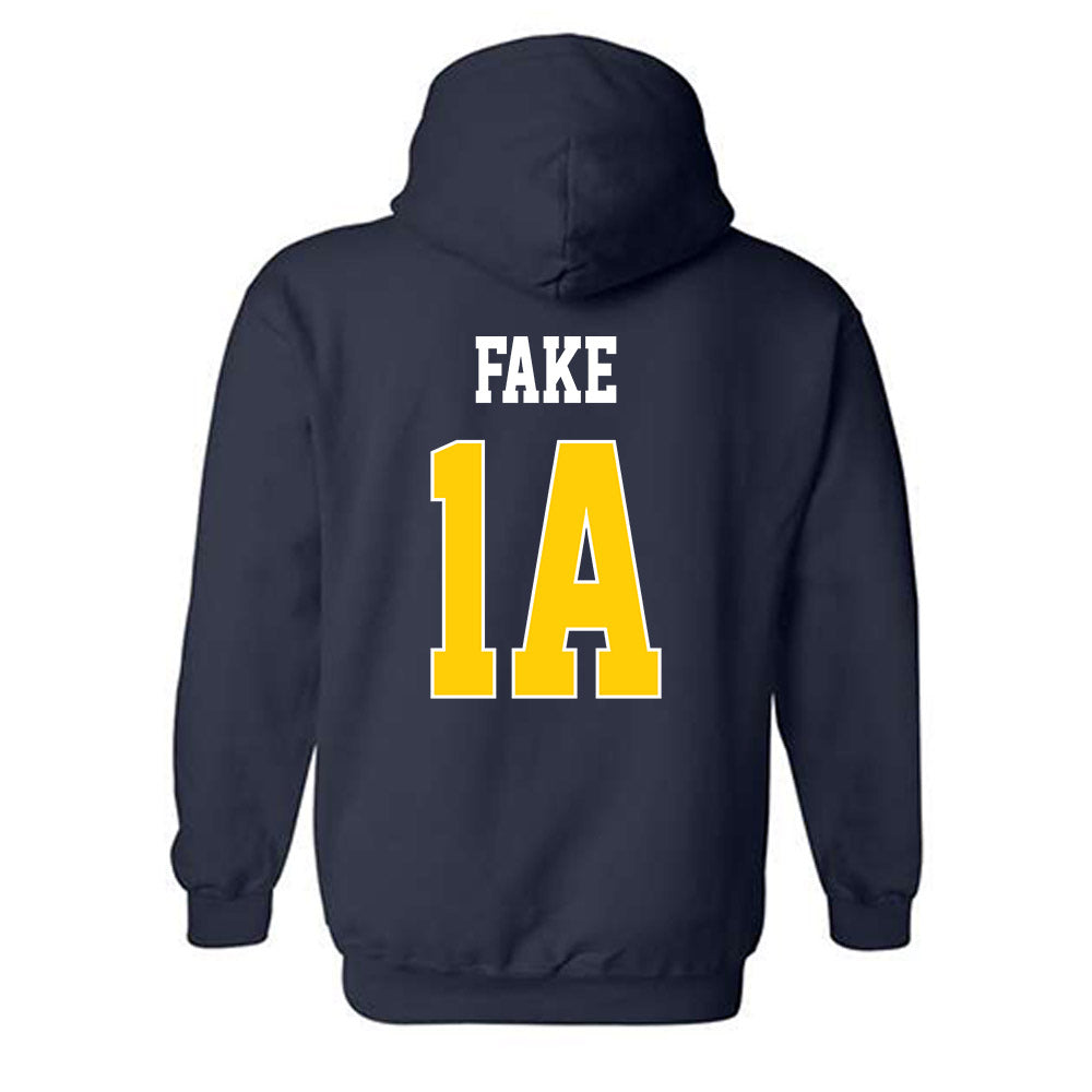 UCSD - NCAA Women's Water Polo : Makana Fake - Classic Shersey Hooded Sweatshirt-1