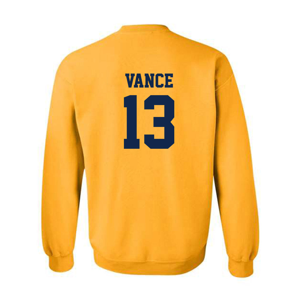 UCSD - NCAA Men's Basketball : Jaden Vance - Classic Shersey Crewneck Sweatshirt-1