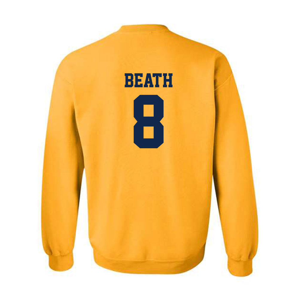 UCSD - NCAA Men's Basketball : Leo Beath - Classic Shersey Crewneck Sweatshirt-1