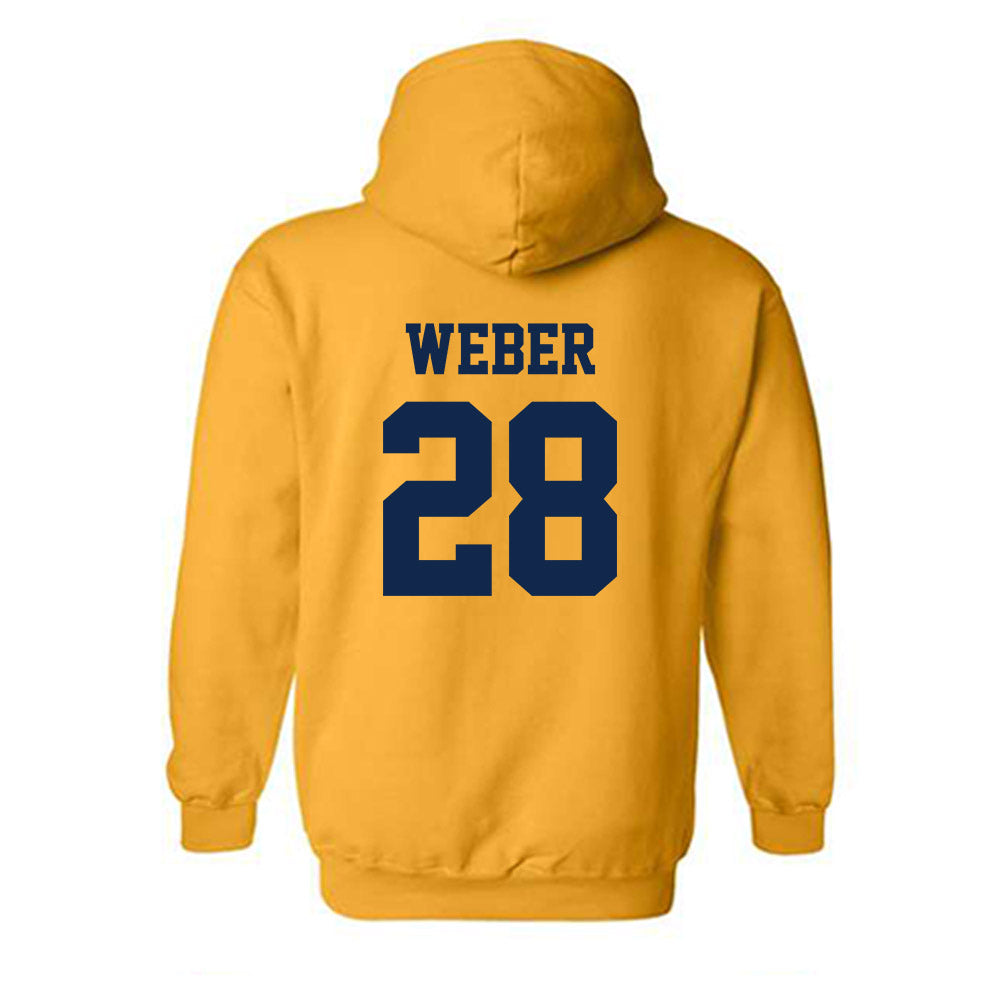 UCSD - NCAA Baseball : Chapman Weber - Classic Shersey Hooded Sweatshirt-1
