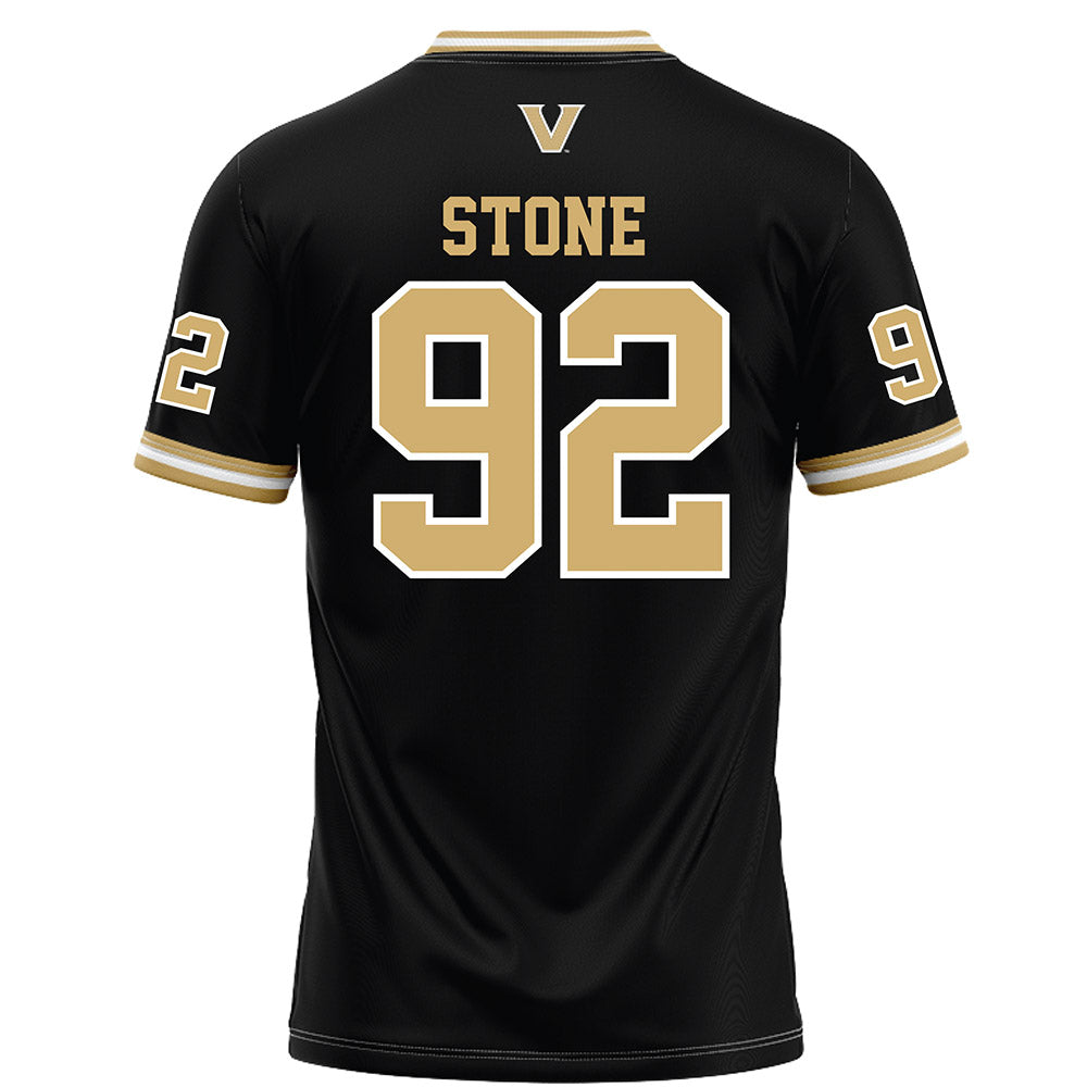 Vanderbilt - NCAA Football : Jaylon Stone - Black Football Jersey-1