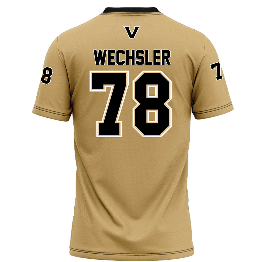 Vanderbilt - NCAA Football : Keegan Wechsler - Football Jersey-1