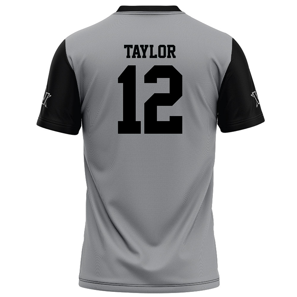 Vanderbilt - NCAA Football : Walter Taylor - Grey Football Jersey-1