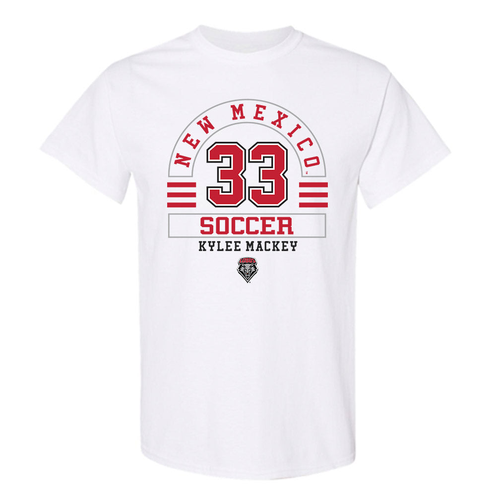 New Mexico - NCAA Women's Soccer : Kylee Mackey - Classic Fashion Shersey T-Shirt-0