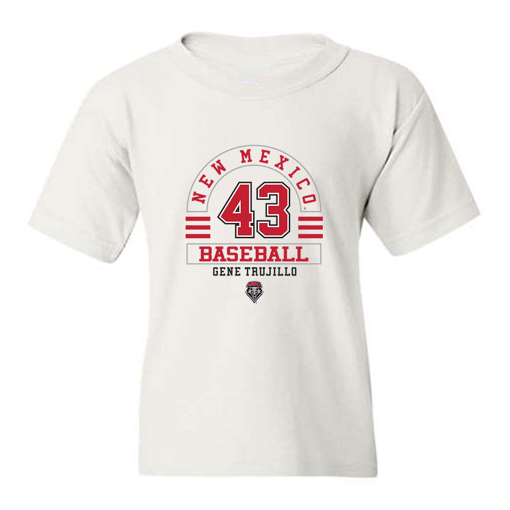 New Mexico - NCAA Baseball : Gene Trujillo - Classic Fashion Shersey Youth T-Shirt-0
