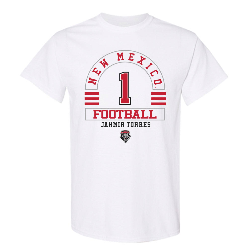 New Mexico - NCAA Football : Jahmir Torres - Classic Fashion Shersey T-Shirt-0