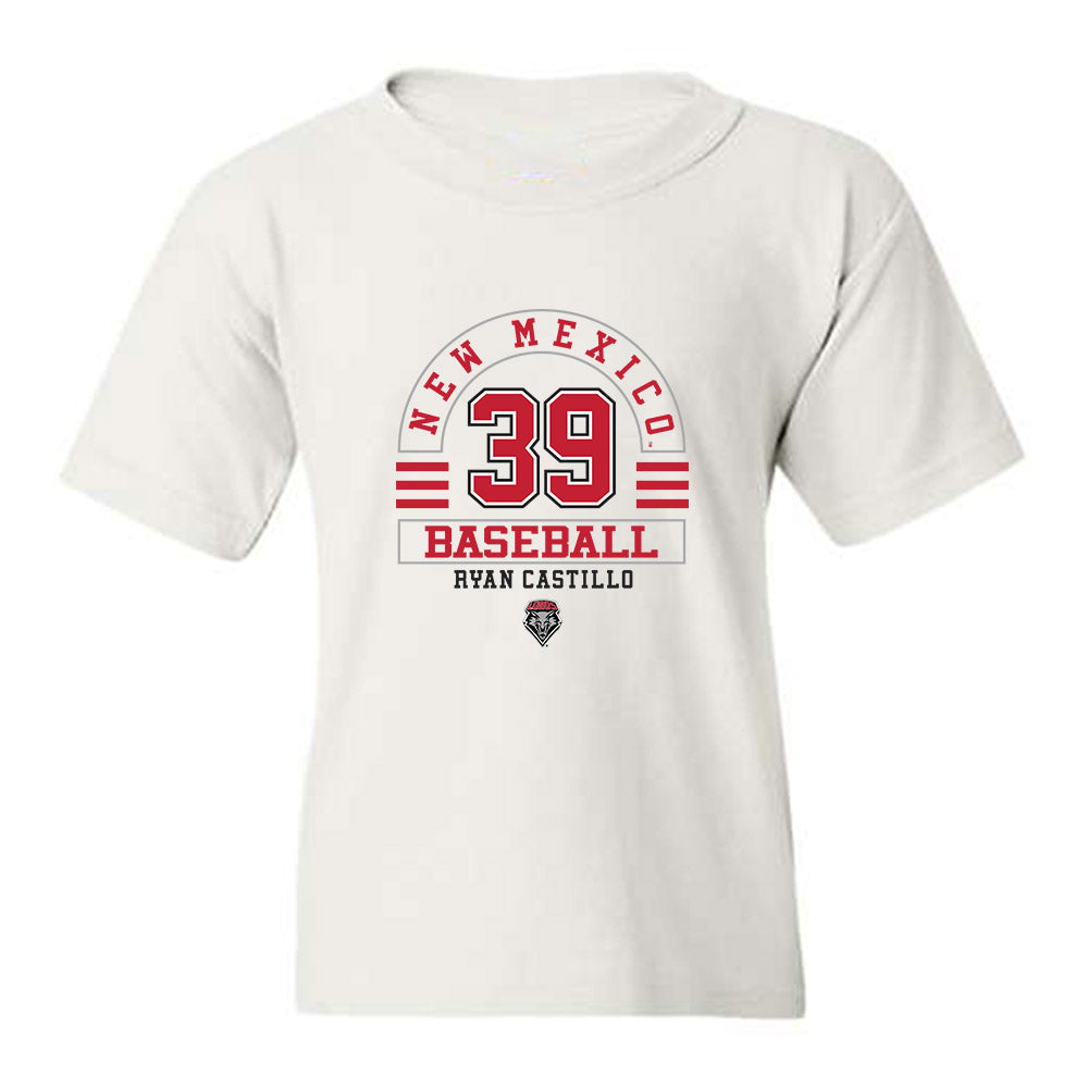 New Mexico - NCAA Baseball : Ryan Castillo - Classic Fashion Shersey Youth T-Shirt-0