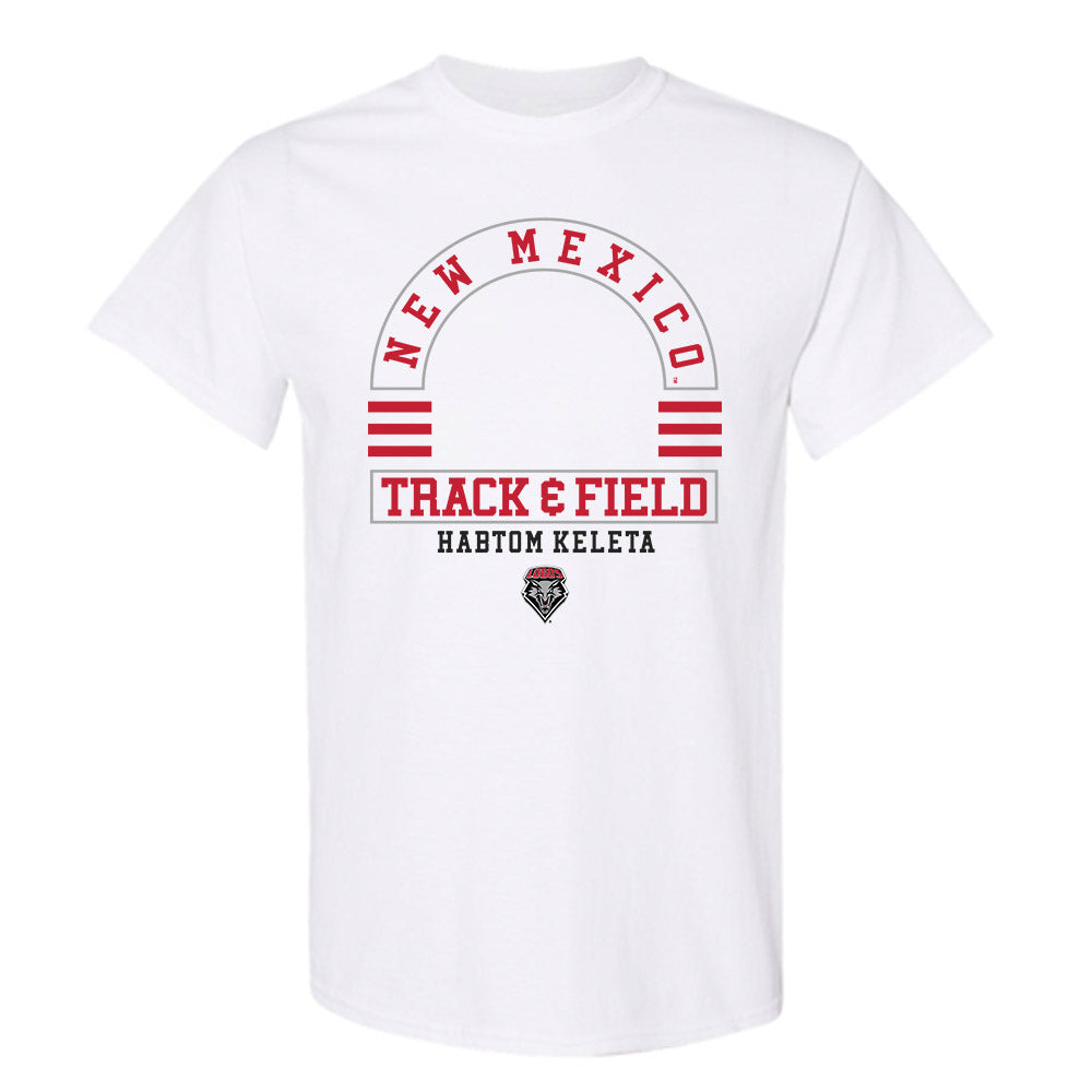 New Mexico - NCAA Men's Track & Field : Habtom Keleta - Classic Fashion Shersey T-Shirt-0