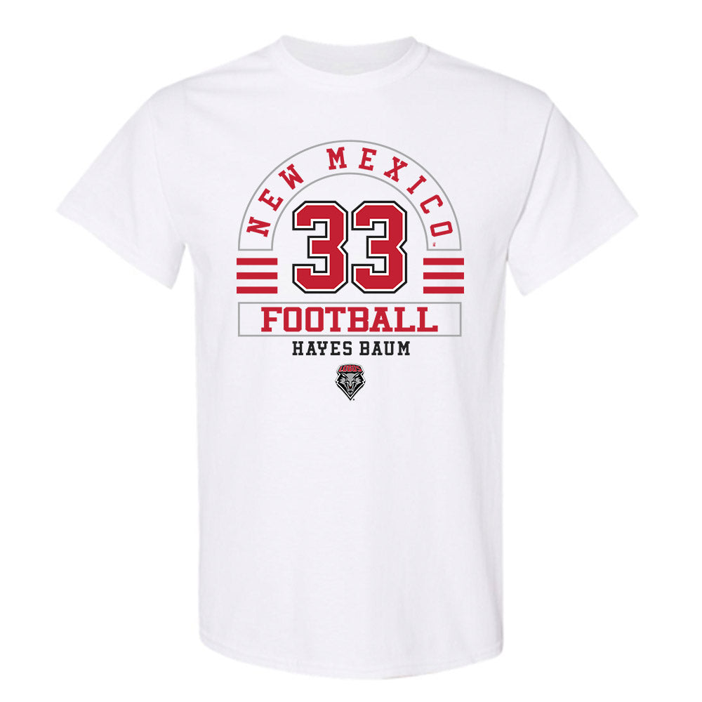 New Mexico - NCAA Football : Hayes Baum - Classic Fashion Shersey T-Shirt-0
