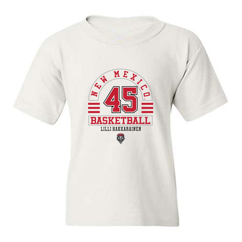 New Mexico - NCAA Women's Basketball : Lilli Hakkarainen - Classic Fashion Shersey Youth T-Shirt-0