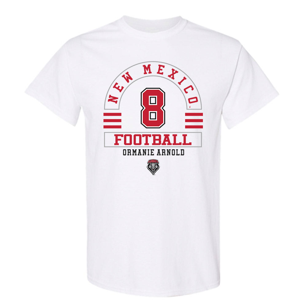 New Mexico - NCAA Football : Ormanie Arnold - Classic Fashion Shersey T-Shirt-0