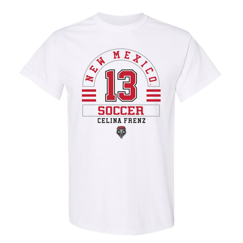 New Mexico - NCAA Women's Soccer : Celina Frenz - Classic Fashion Shersey T-Shirt-0