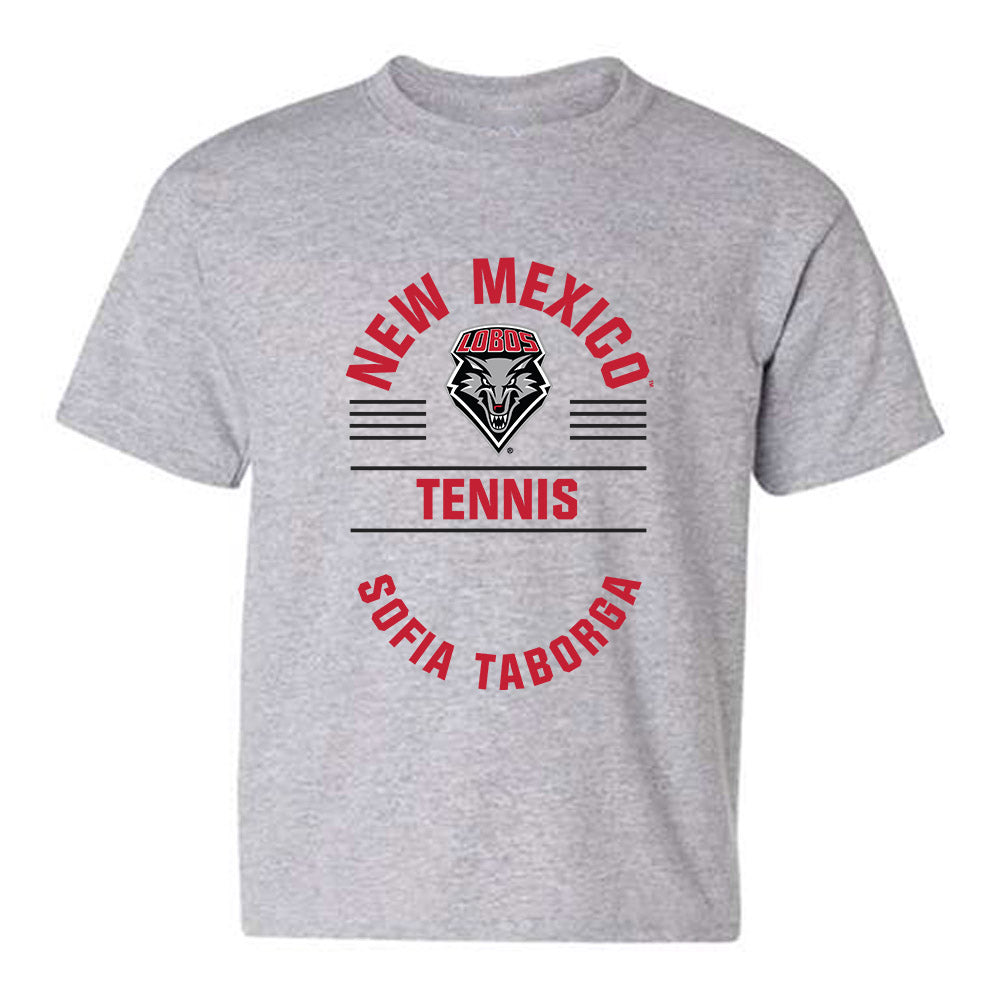 New Mexico - NCAA Women's Tennis : Sofia Taborga - Classic Fashion Shersey Youth T-Shirt-0