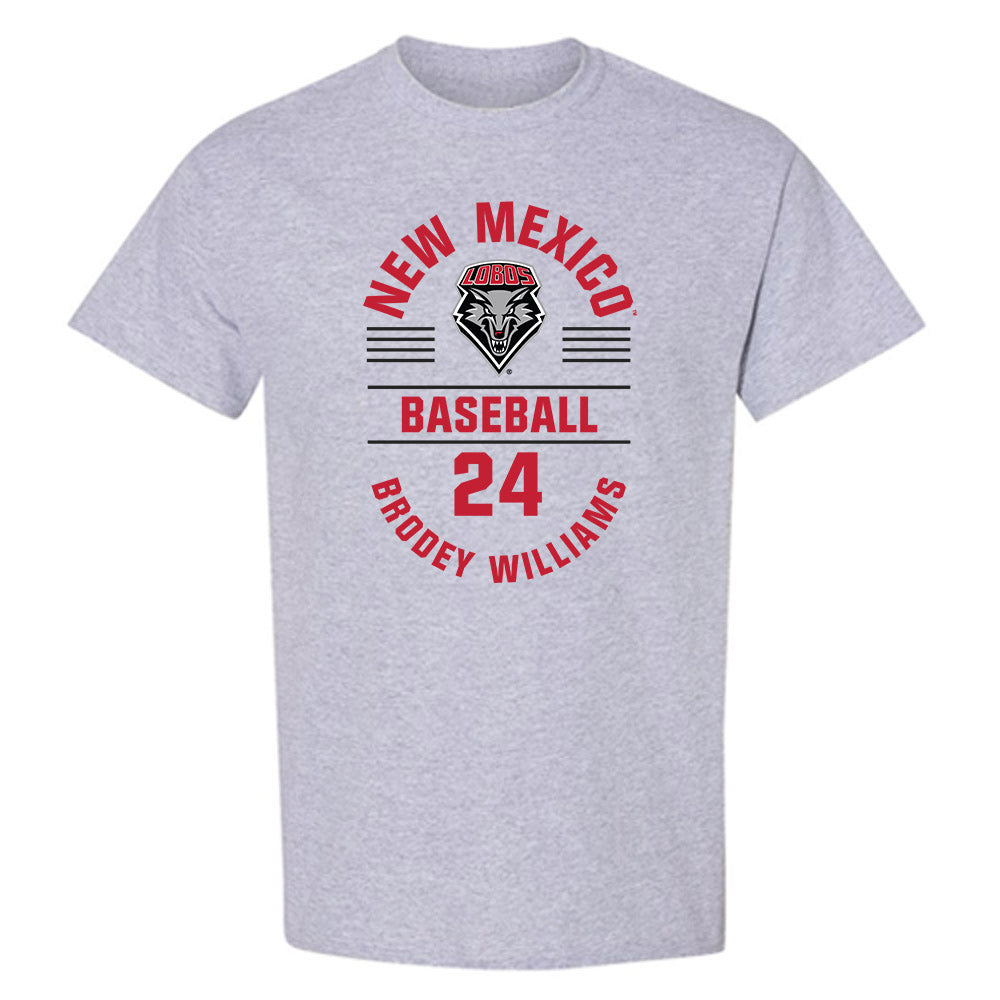 New Mexico - NCAA Baseball : Brodey Williams - Classic Fashion Shersey T-Shirt-0