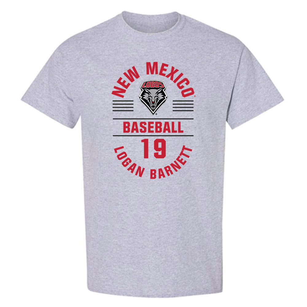 New Mexico - NCAA Baseball : Logan Barnett - Classic Fashion Shersey T-Shirt-0